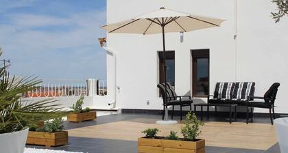 Aura is the attic with its spectacular terrace