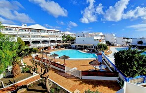 Outdoor pool, a heated pool - Sunny Terrace Wonderful Views Complex with2 Pools with AC (Costa Teguise)