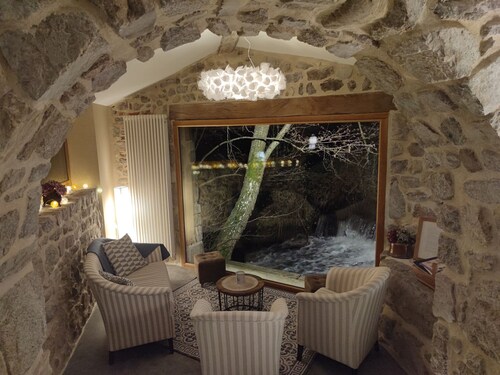 Le moulin au bord de la cascade - JACUZZI - SWIMMING POOL 1 hour from Lyon