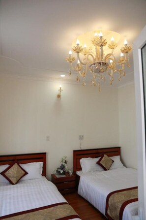 Familjerum | Skrivbord, gratis wi-fi och sängkläder