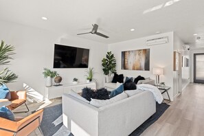 Townhome, 5 Bedrooms | Living area | Smart TV, streaming services - Family Fun #13 by RedAwning (St. George)