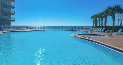 Beachfront + Complimentary Beach Service | Near Pier Park | Sleeps 6