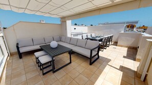 Outdoor dining - Villa Mercurio - A Murcia Holiday Rentals Property (Los Alcazares)