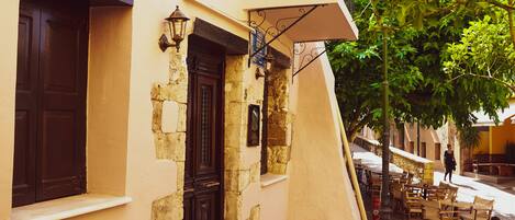 Fassade der Unterkunft