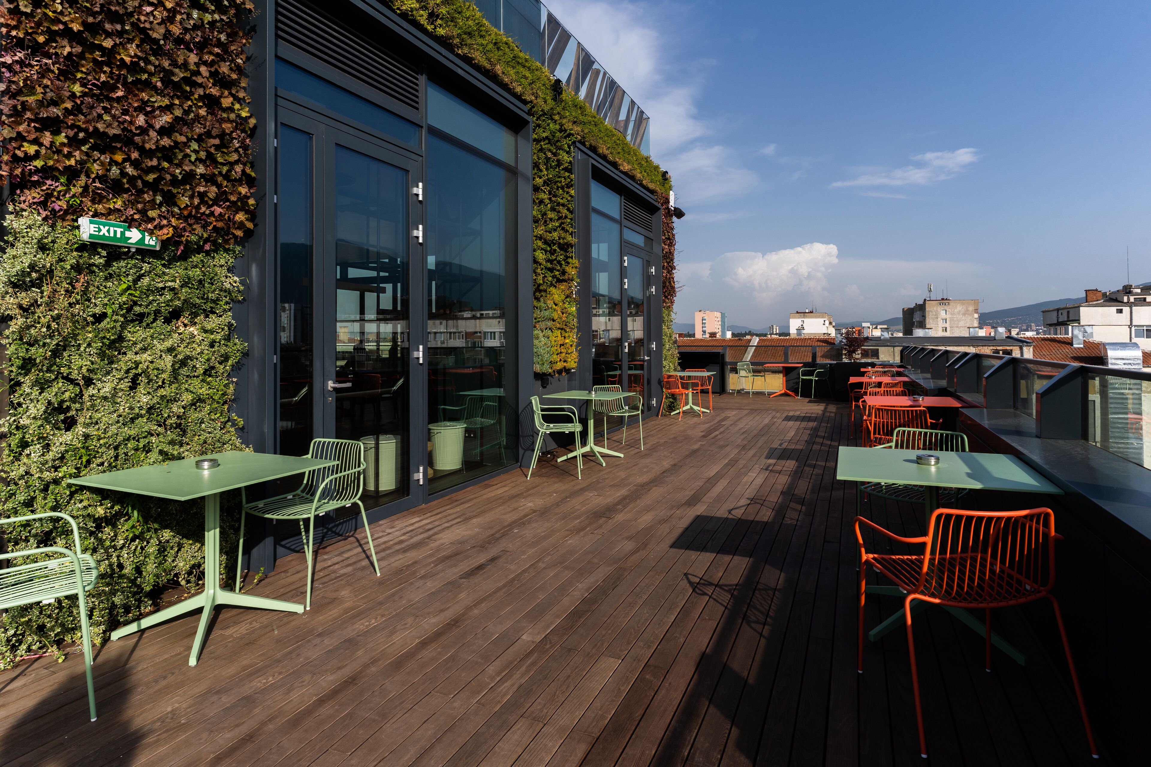 Rooftop terrace