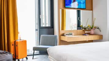 Chambre Double Deluxe | Literie de qualité supérieure, minibar, bureau