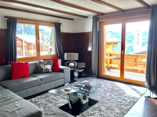 Verbier ski golf apartment sleeps 6