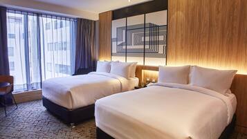 Superior Room, 2 Double Beds (Accessible) | Hypo-allergenic bedding, minibar, in-room safe, desk
