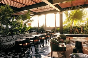 Terrasse sur le toit