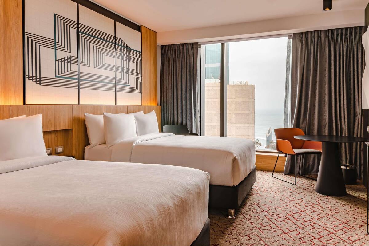 Superior Room, 2 Double Beds | Hypo-allergenic bedding available, minibar, in-room safe, desk