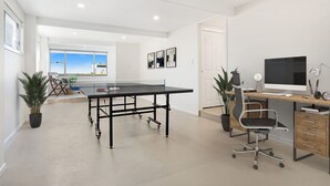 Games room - Absolute Beachfront Holiday House (Beachmere)