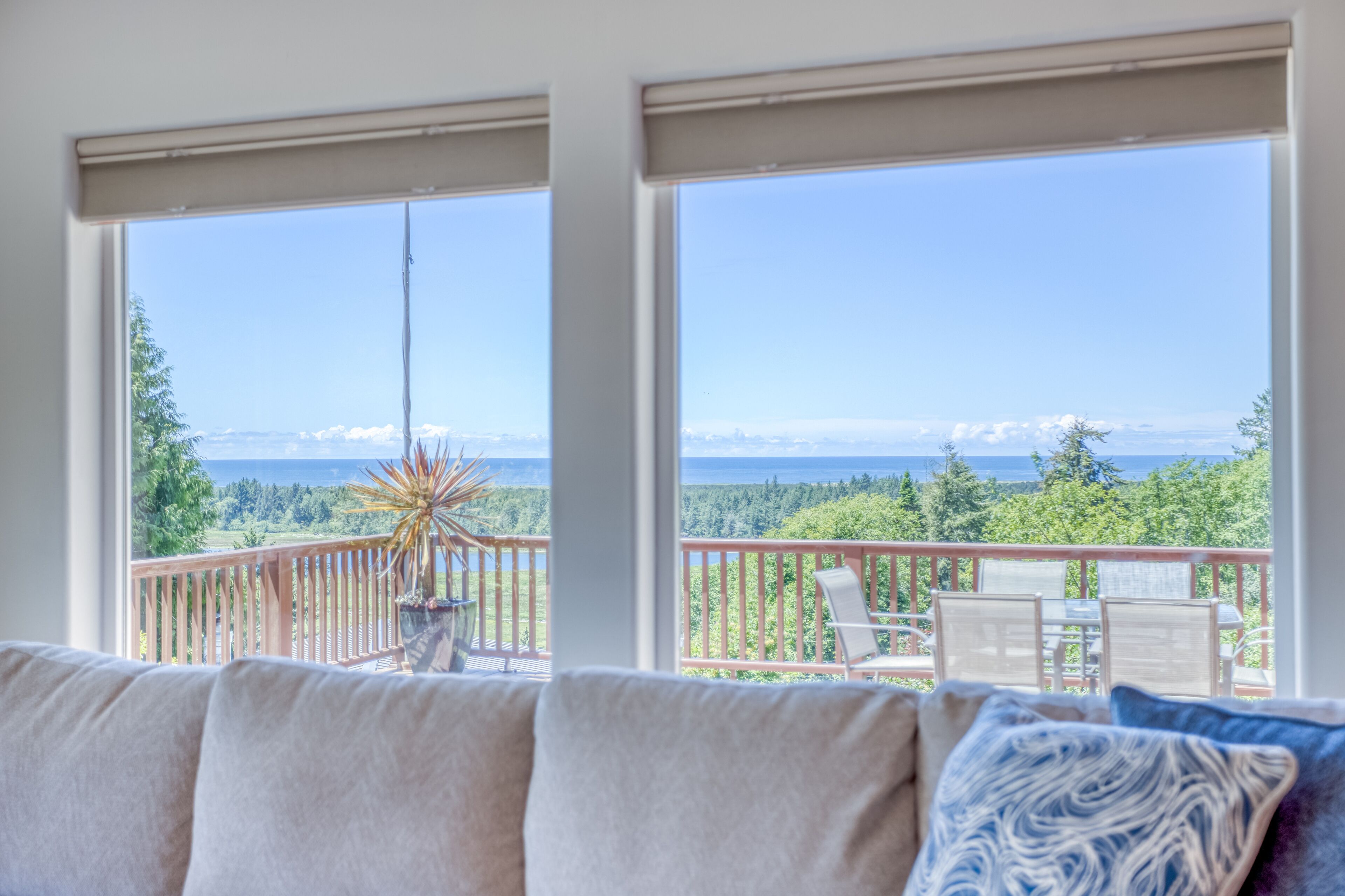 Panoramic Ocean Views from this Updated Beach House!