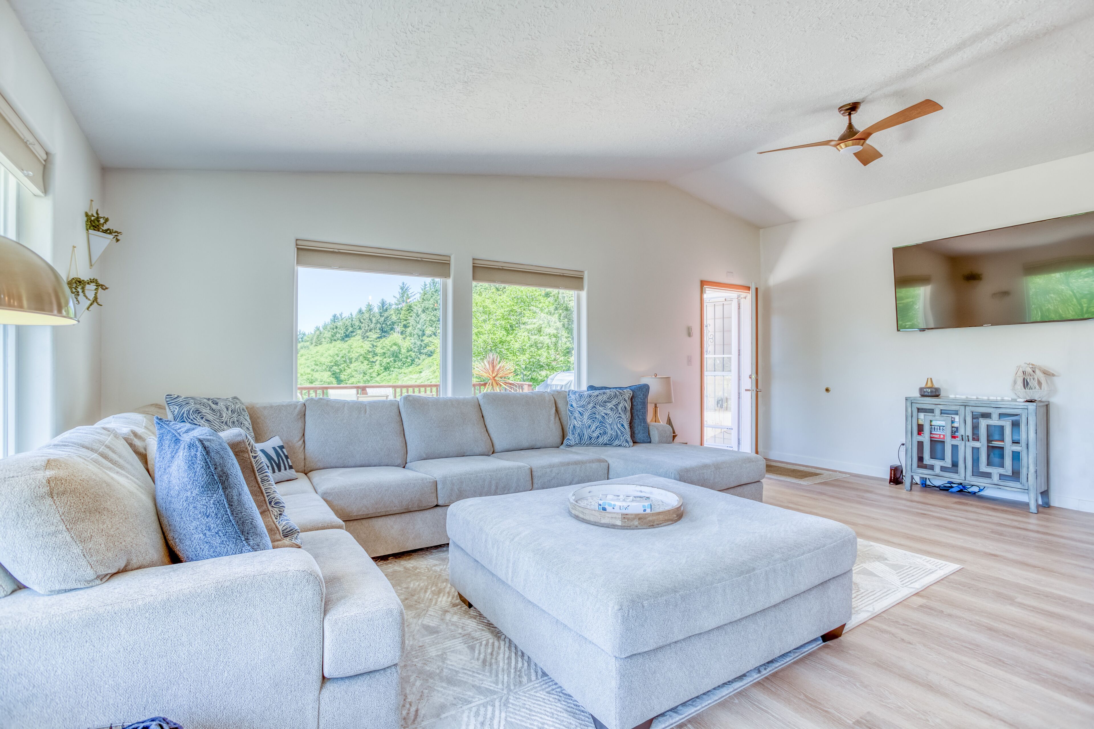 Panoramic Ocean Views from this Updated Beach House!