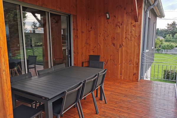 Entrée par la terrasse