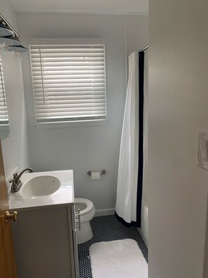 Combined shower/tub