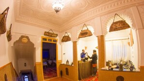 Reception - hotel Dar ahlam dades (Ait Sedrate Jbel El Soufla)