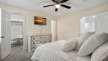 2 habitaciones, tabla de planchar con plancha, wifi y ropa de cama