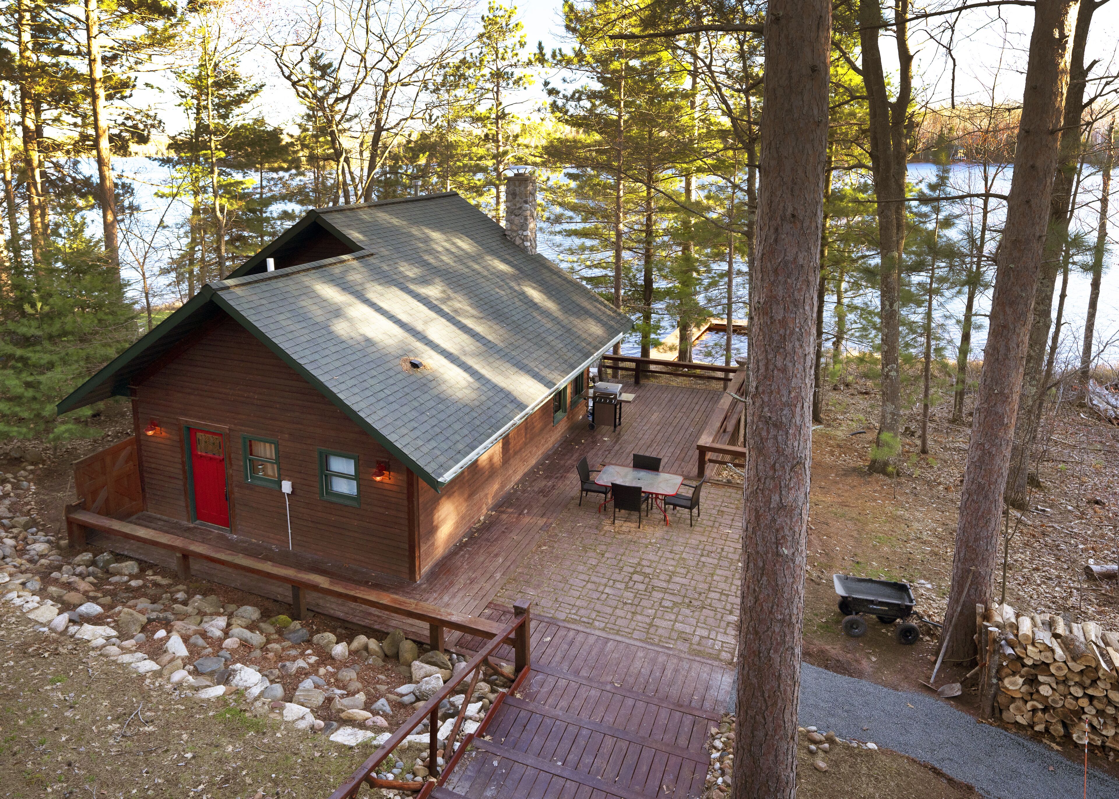 Whispering Pines on Lake Siskiwit