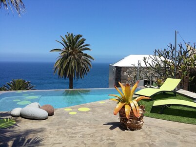 Villa on the seafront with pool_Ecological farm