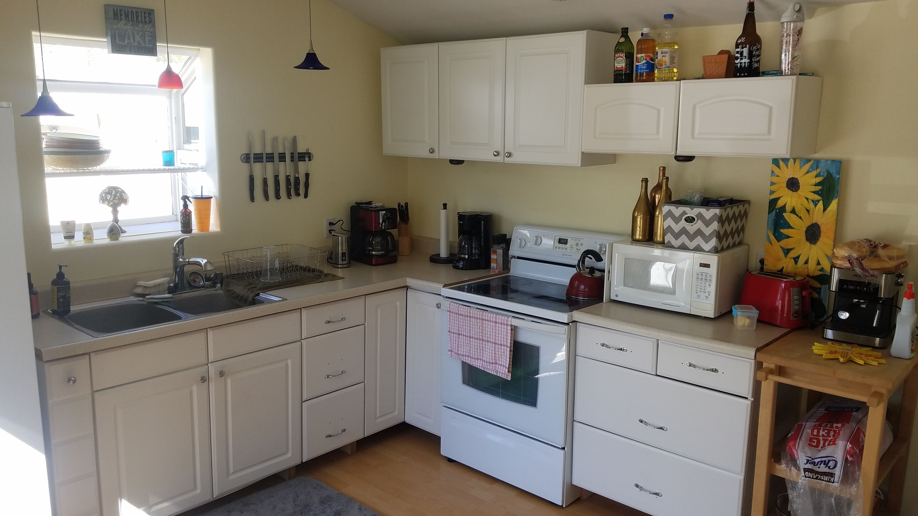 It's the sunsets and the view that count, right? Deer Lake