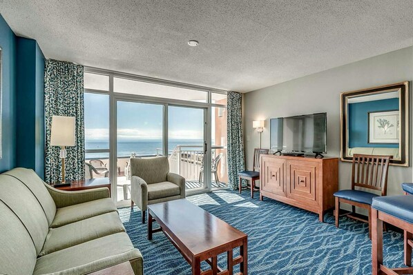 Téléviseur, jeux vidéo, lecteur de DVD, table de ping-pong