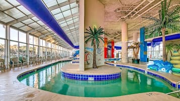 Indoor pool, a heated pool