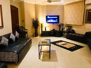 En 30-tommers TV med digitale kanaler