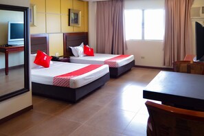 Quarto duplo luxo | Roupa de cama