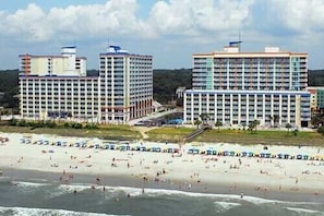On the beach