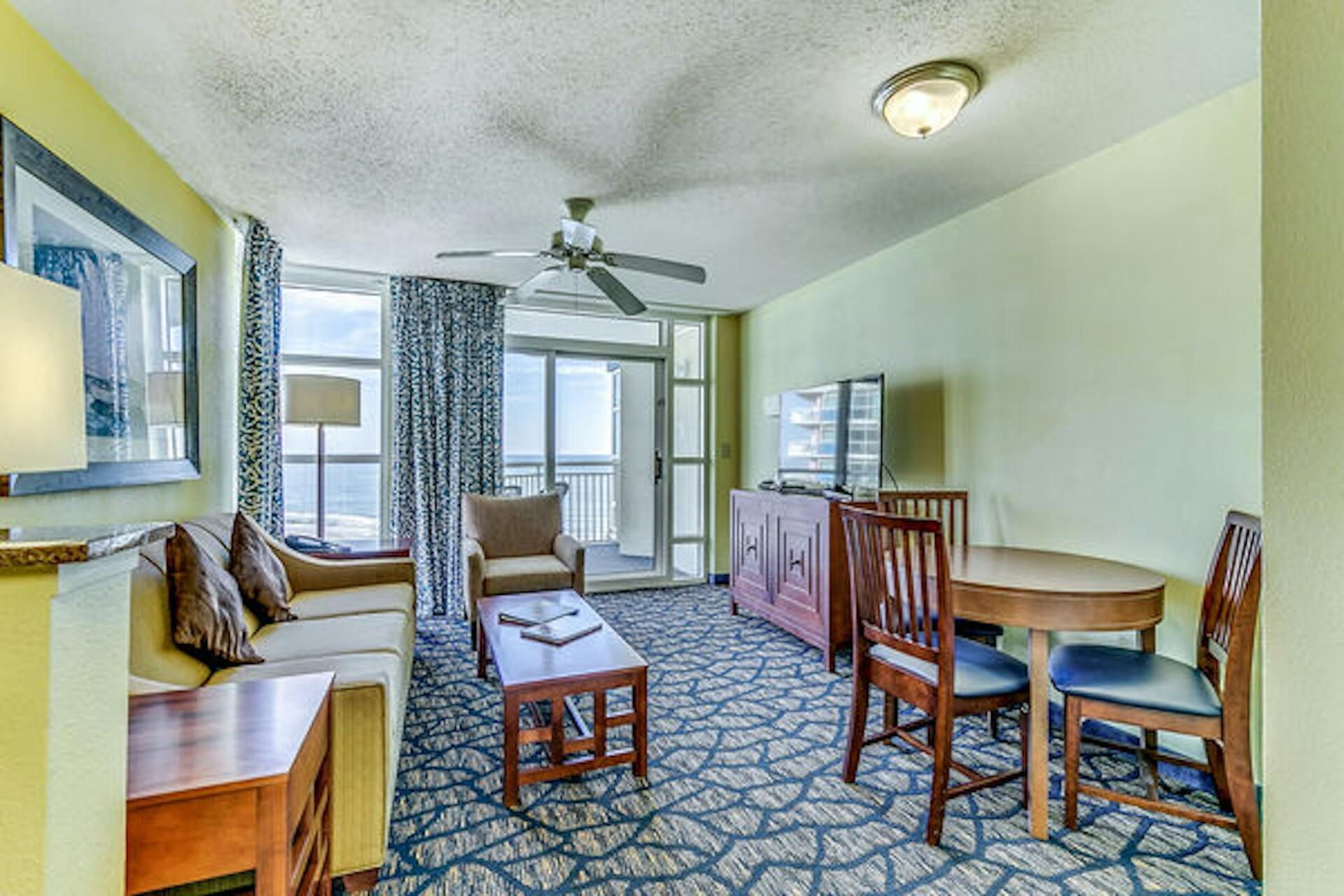 TV, video games, DVD player, table tennis