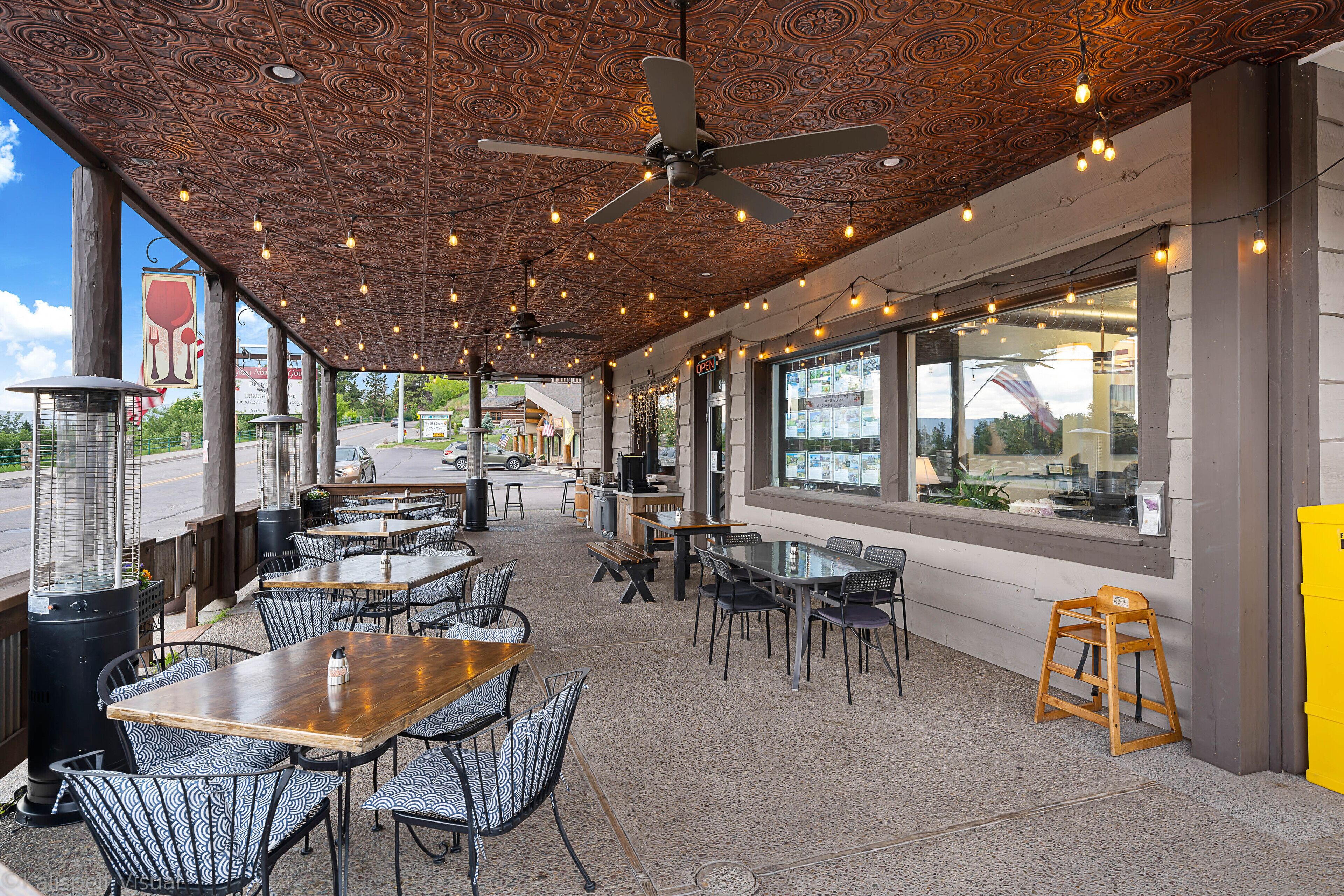 Restaurante al aire libre