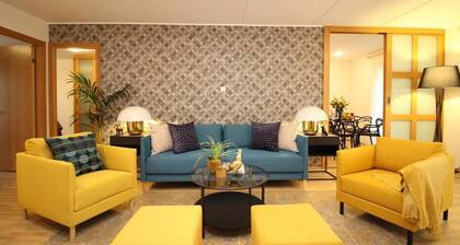 3 bedroom with sauna and terrace next to Town Hall