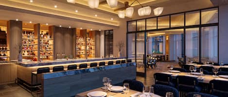 4 restaurants servant le déjeuner et le dîner, plats Cuisine asiatique