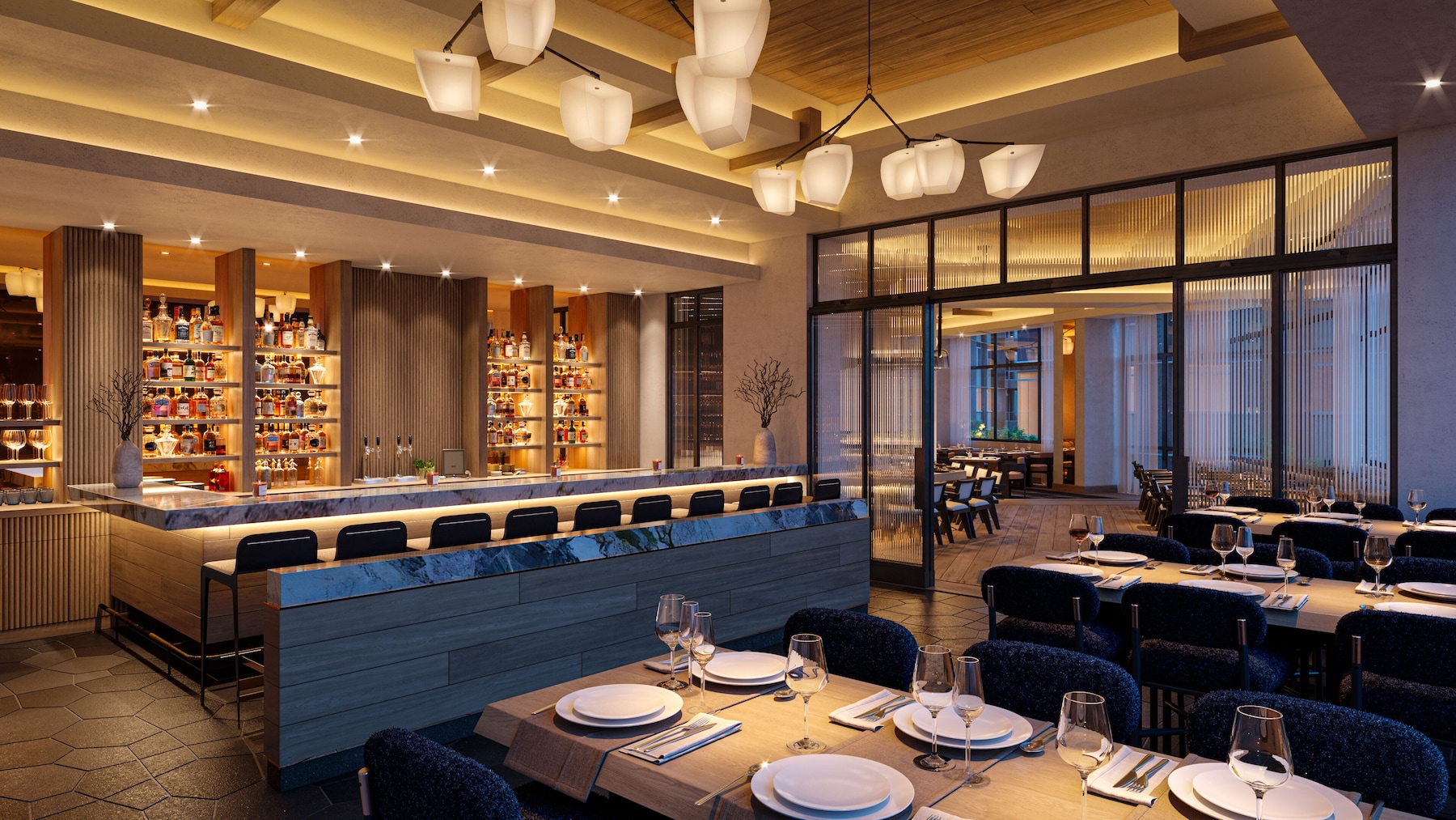 4 restaurants, lunch, dinner served; Asian cuisine