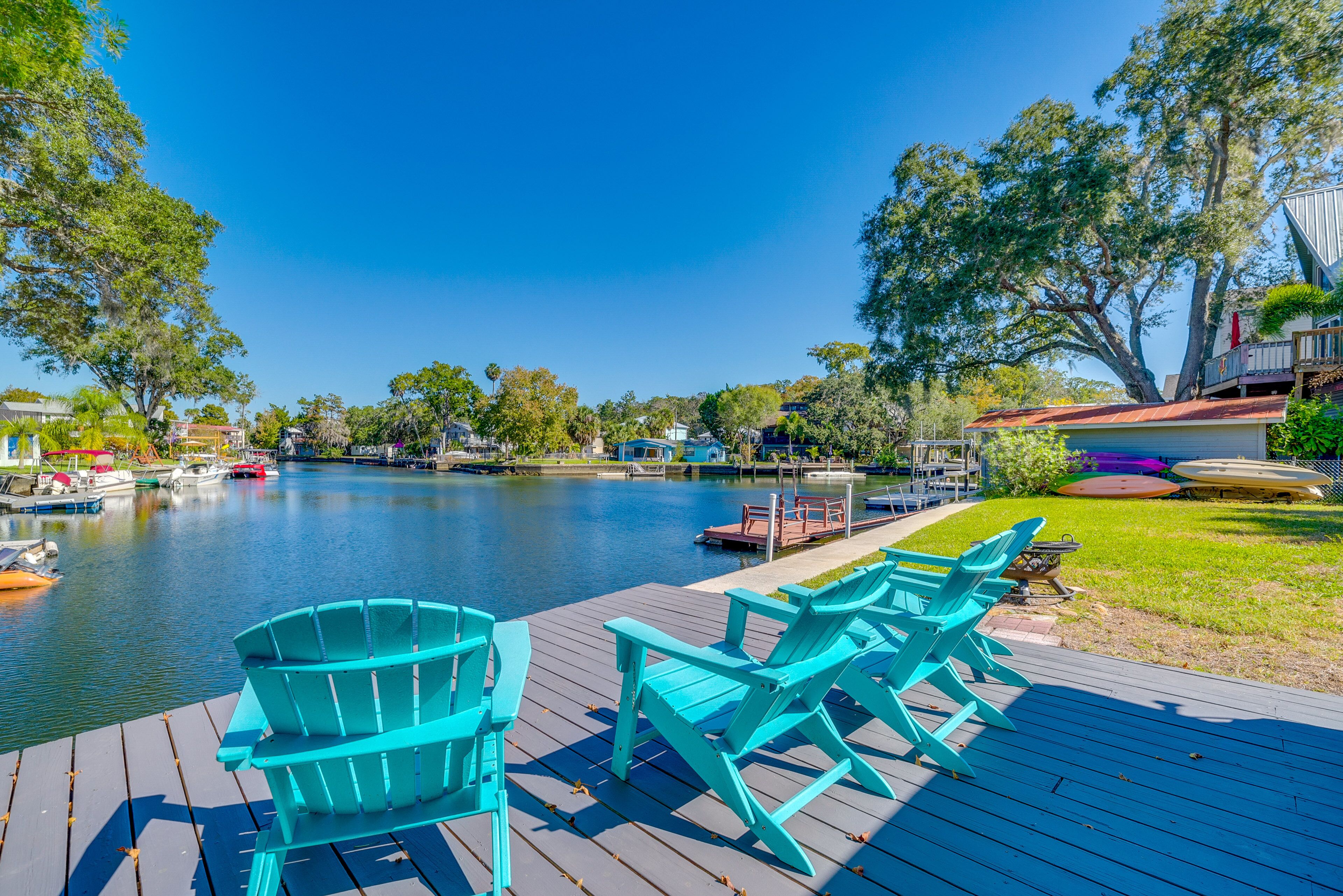 Waterfront Getaway w/ Private Dock & Slip