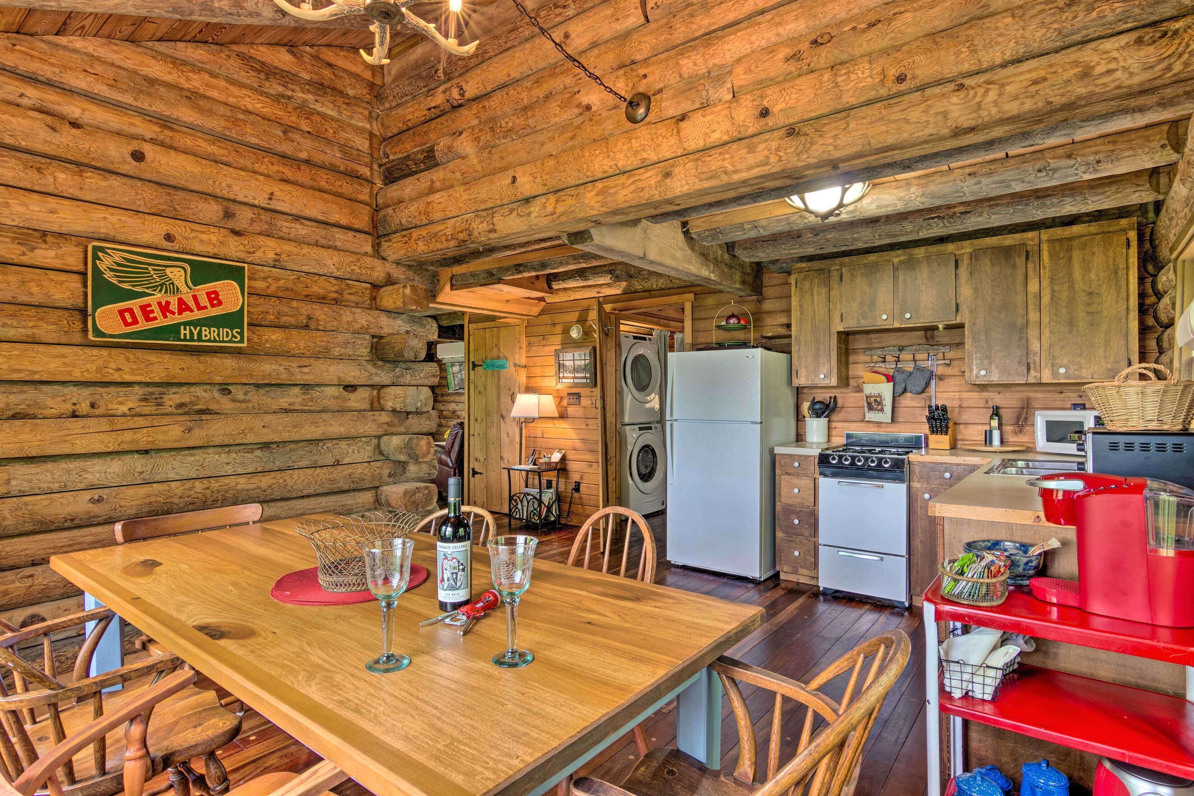 Secluded Cabin w/ Porch on 39 Acres: Ski & Hike