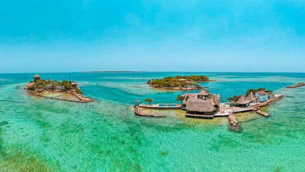 Aerial view - Exclusive Island! OASIS KALUA ★ (Cartagena)