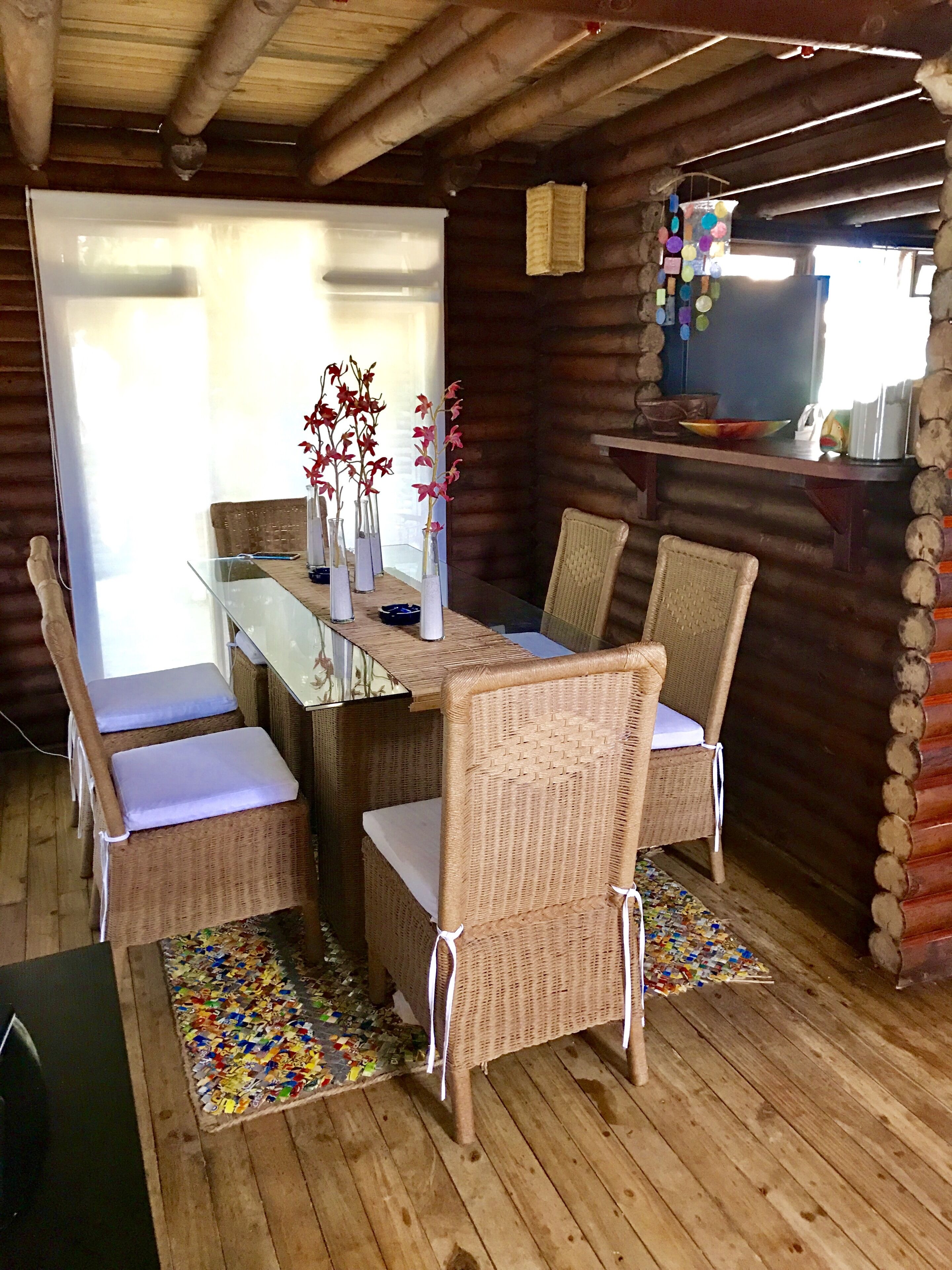 Casa Frente al mar en Isla Baru: Oasis La Curiosa