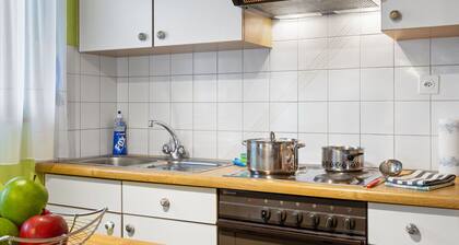 Lovely apartment for 4 people with TV, terrace and panoramic view