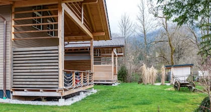 Chalet Rauschn with mountain view with shared sauna, terrace, balcony; pet friendly