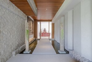 Entrada de la propiedad