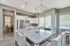 Fridge, microwave, oven, stovetop - Backyard Oasis w/ Private Heated Pool & TV, Pool Table, Arcade Game, Near Golf, Dining & Mayo Clinic (Scottsdale)