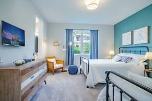 4 bedrooms, iron/ironing board, travel cot, free WiFi