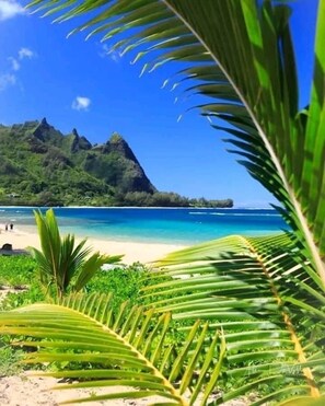 Liegestühle, Strandtücher