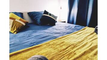 1 chambre, Wi-Fi gratuit, draps fournis