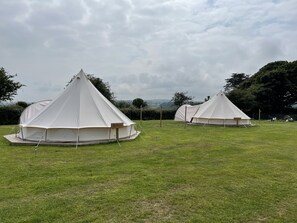 Property grounds - Fully Furnished Glamping (Badger) - private bathroom, excellent central location (Truro)