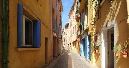 Dorfhaus im Zentrum von Collioure, 100m vom Strand entfernt