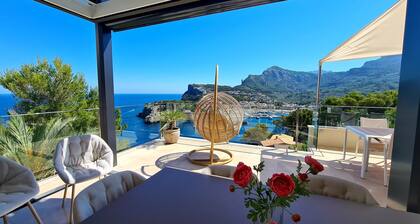 Miramar : exclusive villa with pool and spectacular sea views of Port de Sóller