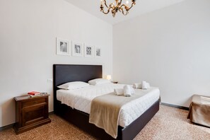 1 slaapkamer, een strijkplank/strijkijzer, internet