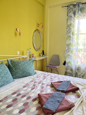 Standard Studio | Iron/ironing board, free WiFi, bed sheets - Villa Corfiota Moraitika Beach (Corfu)